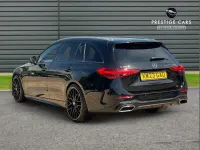 Used Mercedes C300 AMG line 254 HP (186 kW) 2023 Black Estate