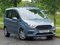 Used Ford Tourneo Zetec 100 HP (73 kW) 2019 Blue Estate