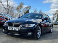 Used BMW 320 175 HP (128 kW) 2008 Black Coupe