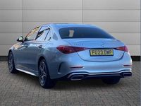 Used Mercedes C300e AMG line 313 HP (230 kW) 2023 Silver Sedan
