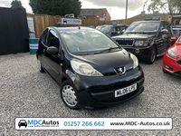 Used Peugeot 107 68 HP (50 kW) 2006 Black Hatchback