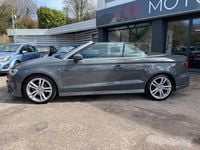 Used Audi A3 Cabriolet S-Line 2017 Grey Cabriolet