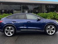 Used Audi Q4 Sportback e-tron Black Edition 150 kW (204 HP) 2024 Blue SUV