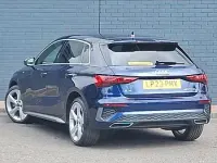 Used Audi A3 e-tron S-Line 204 HP (150 kW) 2023 Blue Hatchback