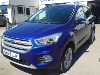 Used Ford Kuga Titanium 150 HP (110 kW) 2017 Blue SUV