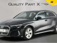 Used Audi A3 Sportback S-Line 2021 Black Hatchback