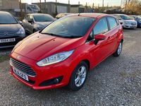Used Ford Fiesta Zetec 2016 Red Hatchback