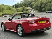 Used Fiat 124 Spider Classica 140 HP (102 kW) 2018 Red Cabriolet