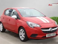 Used Vauxhall Corsa 88 HP (64 kW) 2015 Red Hatchback