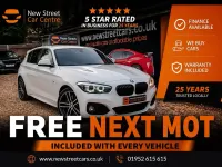 Used BMW 118 M Sport 2019 White Hatchback