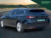 Used Skoda Superb SE L 150 HP (110 kW) 2024 Midnight black metallic Estate