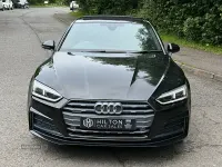 Used Audi A5 S-Line 190 HP (139 kW) 2018 Black Coupe