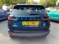 Used Skoda Karoq SE L 110 HP (80 kW) 2023 Blue SUV