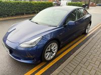 Used Tesla Model 3 Long Range AWD 366 kW (498 HP) 2021 Blue Sedan