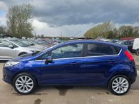 Used Ford Fiesta Titanium 2015 Blue Hatchback