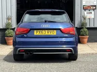 Used Audi A1 S-Line 122 HP (89 kW) 2013 Blue Hatchback