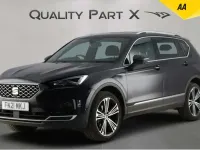 Used Seat Tarraco XCELLENCE Lux 150 HP (110 kW) 2021 Black SUV
