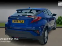 Used Toyota C-HR 116 HP (85 kW) 2018 Blue SUV