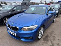 Used BMW 220 M Sport 2014 Blue Coupe