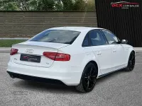 Used Audi A4 Black Edition 190 HP (139 kW) 2015 White Sedan