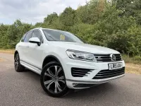 Used VW Touareg R-line 2015 White SUV