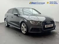 Used Audi A3 Sportback S-Line 2017 Grey Hatchback