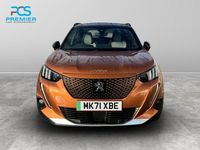 Used Peugeot e-2008 Premium 50 kW (68 HP) 2021 Orange SUV