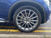 Used Mercedes GLC220 AMG Line Premium 194 HP (142 kW) 2022 Brilliant blue Estate