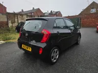Used Kia Picanto 68 HP (50 kW) 2013 Black Hatchback