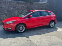 Used Ford Focus Zetec 125 HP (91 kW) 2015 Red Hatchback