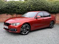 Used BMW 320 Sport Line 2017 Orange Sedan
