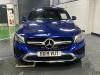Used Mercedes GLC220 Premium 170 HP (125 kW) 2019 Blue Coupe