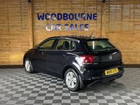 Used VW Polo SE 95 HP (69 kW) 2019 Black Hatchback