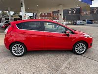 Used Ford Fiesta Titanium X 95 HP (69 kW) 2013 Red Hatchback