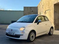 Used Fiat 500 Lounge 69 HP (50 kW) 2012 White Hatchback