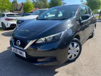 Used Nissan Leaf Visia 110 kW (150 HP) 2018 Black Hatchback