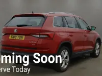 Used Skoda Kodiaq 150 HP (110 kW) 2018 Red SUV