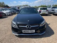Begagnad Mercedes C220 AMG line 170 HK (125 kW) 2017 Svart Cab