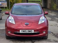 Used Nissan Leaf Tekna 80 kW (109 HP) 2015 Red Hatchback