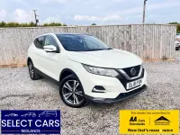 Used Nissan Qashqai N-Connecta 110 HP (80 kW) 2018 White SUV