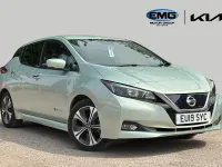 Used Nissan Leaf N-Connecta 110 kW (150 HP) 2019 Silver Hatchback