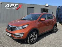 Used Kia Sportage 134 HP (98 kW) 2011 Orange SUV