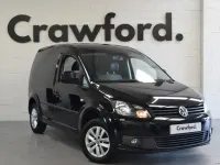 Usado VW Caddy Highline 102 HP (75 kW) 2015 Preto Monovolume