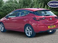 Used Vauxhall Astra SRi 150 HP (110 kW) 2018 Red Hatchback