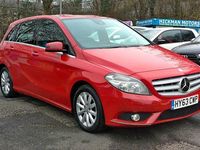 Used Mercedes B180 SE 122 HP (89 kW) 2013 Red MPV