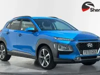 Used Hyundai Kona Premium 120 HP (88 kW) 2020 Blue SUV