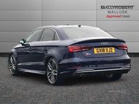 Used Audi A3 Design 310 HP (228 kW) 2018 Blue Sedan