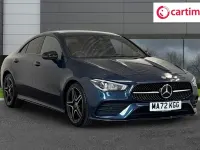 Used Mercedes CLA220 Executive 190 HP (139 kW) 2022 Blue Sedan