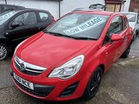 Used Vauxhall Corsa S 83 HP (61 kW) 2011 Red Hatchback