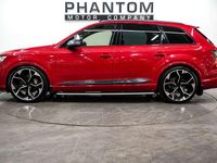 Begagnad Audi Q7 Black Edition 2018 Röd SUV